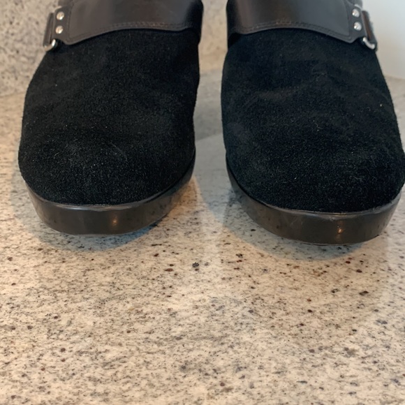 Cole Haan Mules, Black Suede, Size 11 - Picture 7 of 11